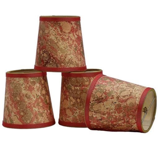 Marble Paper Chandelier/Sconce Shades