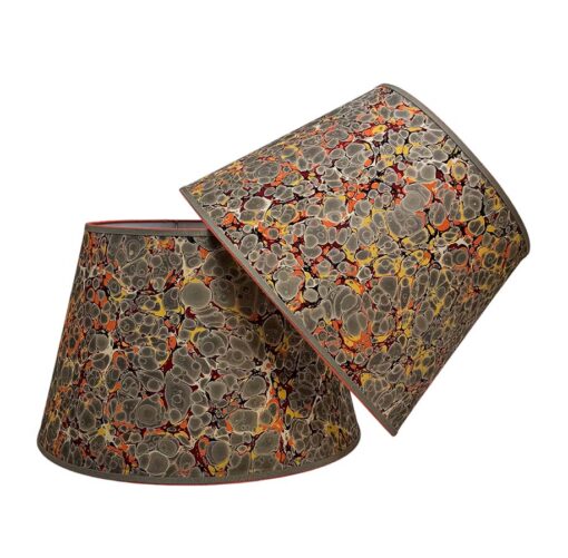 Marble Paper Lampshades