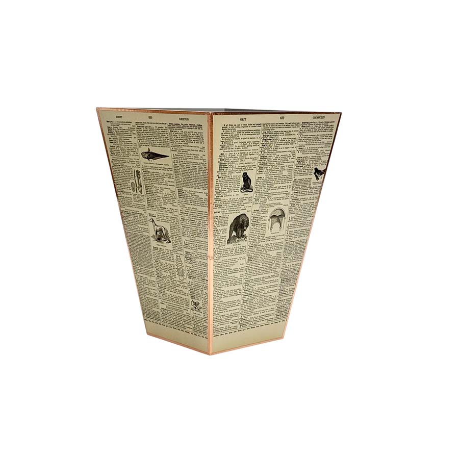 Wastebasket - Webster's 1848 Illustrated Dictionary