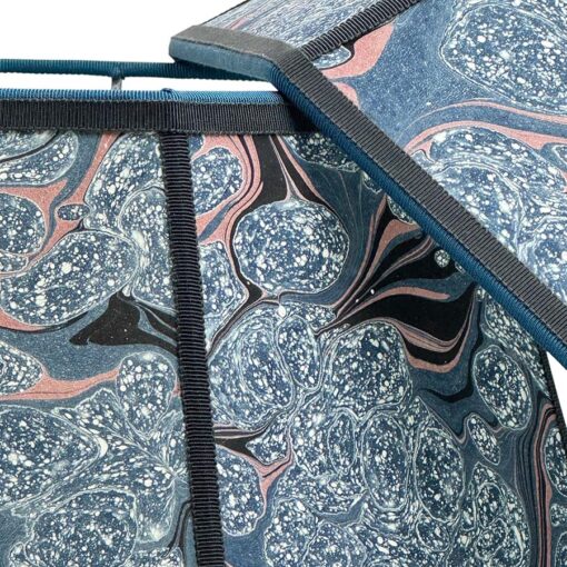 Marble Paper Lampshades - Pair - Image 2
