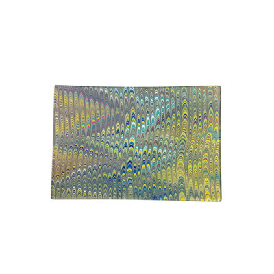 Marble Paper Glass Tray 4" x 6"