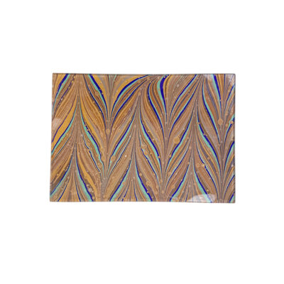 Marble Paper Glass Tray 4" x 6"