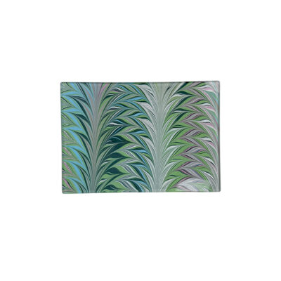 Marble Paper Glass Tray 3" x 5"